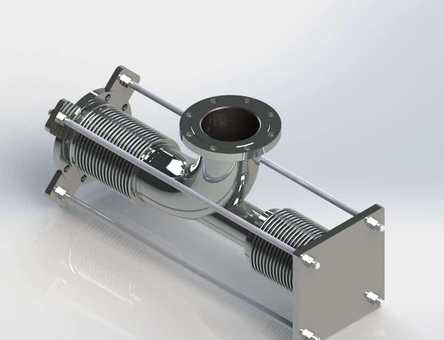 single-pressure-balanced-bellows-expansion-joint Elbow Pressure Balanced Expansion Joints