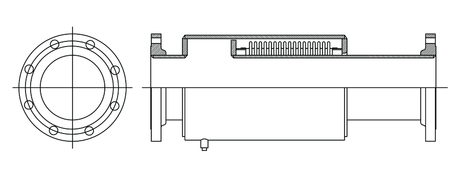 EXTERNALLY PRESSURIZED FLANGED EXPANSION JOINT flanged externally pressurized expansion joint