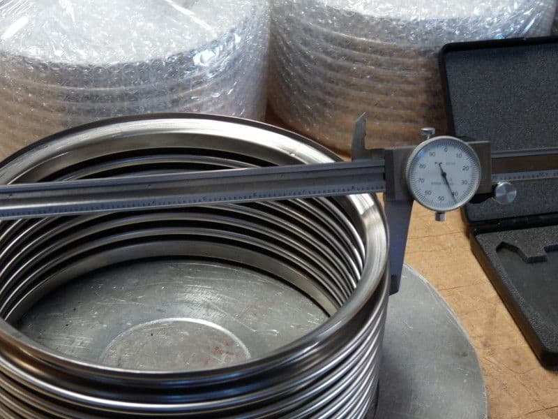 8" multi-ply Inconel 625 MTU bellows
